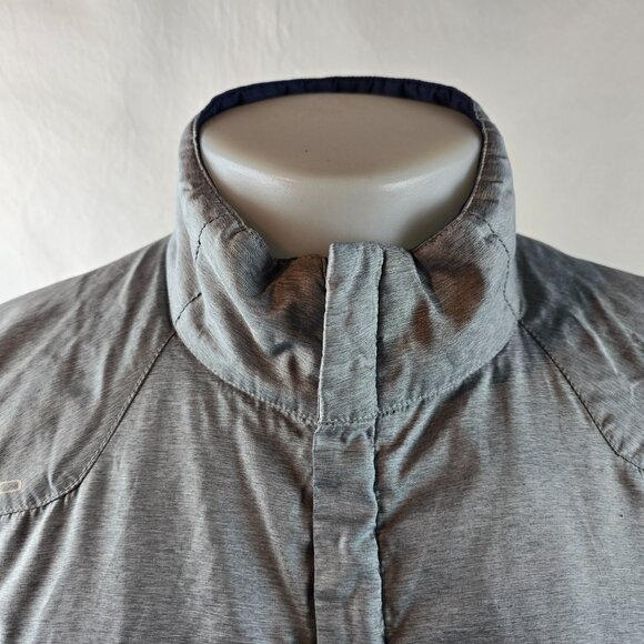 Zero Restriction Men XL Tour Series Reversible Golf Vest Blue Gray Zip Up Puffer - Picture 2 of 11